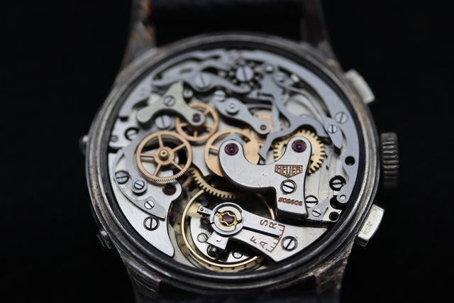 Heuer - Dato Compay Vollkalender 1950s