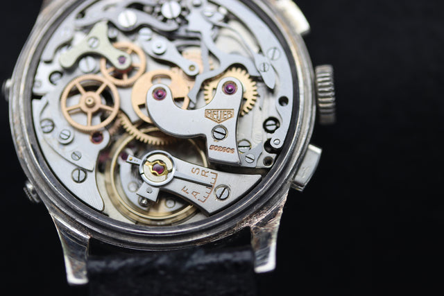 Heuer - Dato Compay Vollkalender 1950s