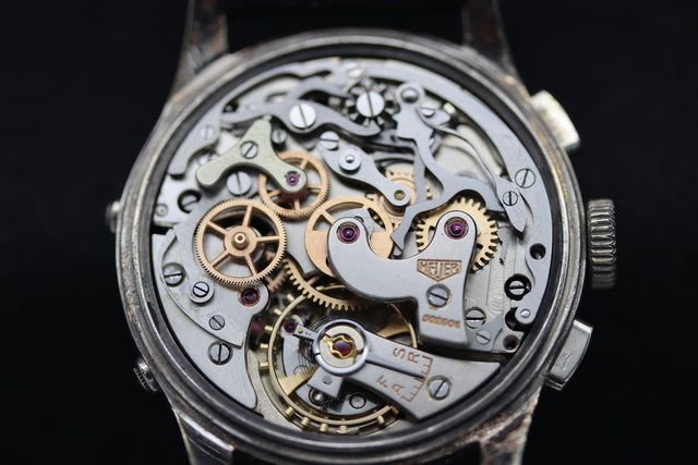 Heuer - Dato Compay Vollkalender 1950s