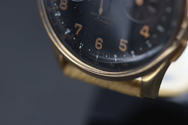 Swiss Chronograph - Rosegold 1950s