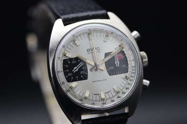 BWC - Chronograph Silber 1970s