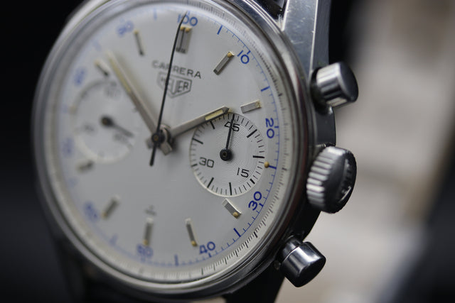 Heuer - Carrera Blue Tachy 1965