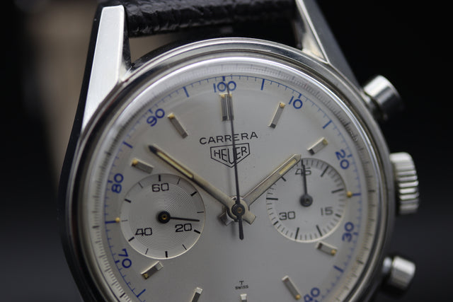 Heuer - Carrera Blue Tachy 1965