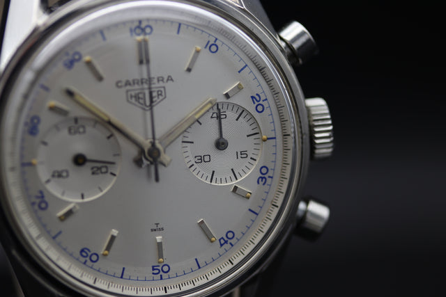 Heuer - Carrera Blue Tachy 1965