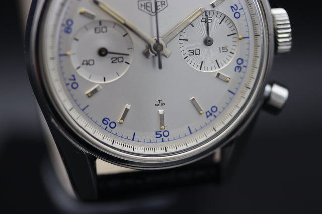 Heuer - Carrera Blue Tachy 1965