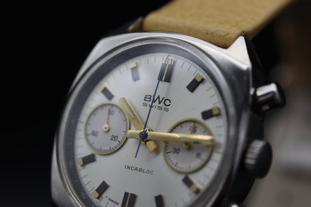 BWC - Chronograph Silber 1970s