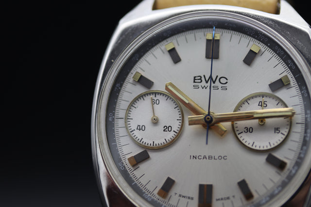 BWC - Chronograph Silber 1970s