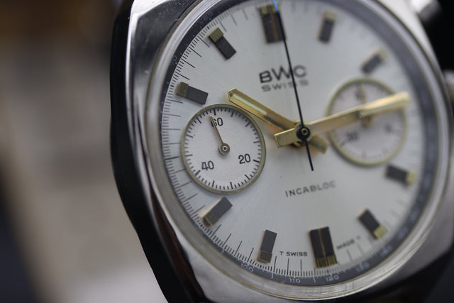 BWC - Chronograph Silber 1970s