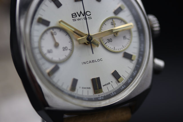 BWC - Chronograph Silber 1970s