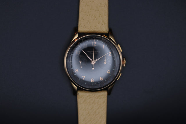 Swiss Chronograph - Rosegold 1950s