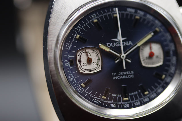 Dugena - Chronograph Blue 1970s