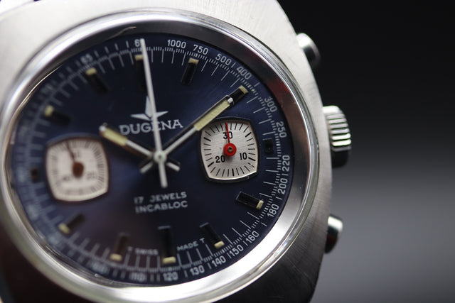 Dugena - Chronograph Blue 1970s