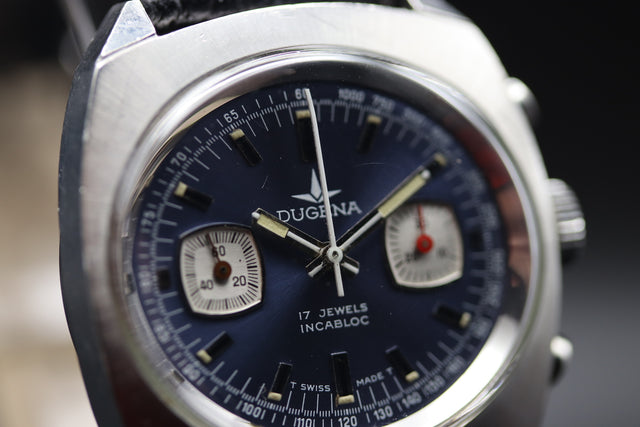 Dugena - Chronograph Blue 1970s