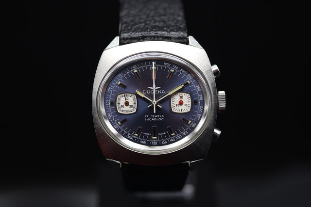 Dugena - Chronograph Blue 1970s