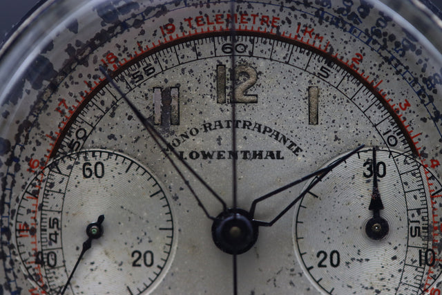 Lowenthal - Chronograph Mono Rattrapante Jumbo 1938