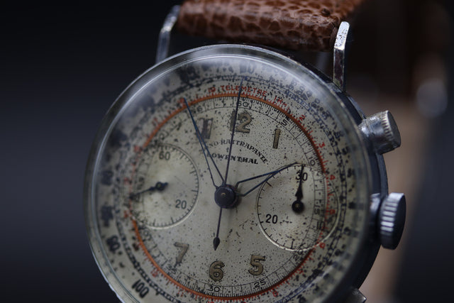Lowenthal - Chronograph Mono Rattrapante Jumbo 1938