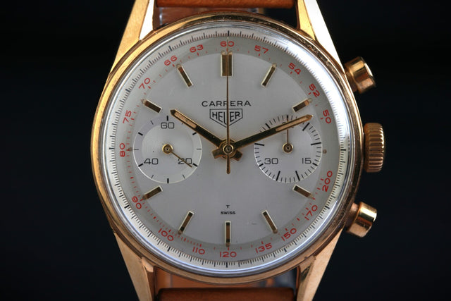 Heuer Carrera Gold 3647 T 1967