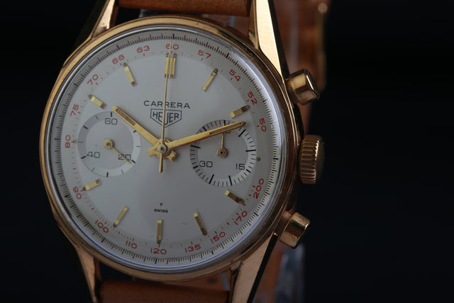 Heuer Carrera Gold 3647 T 1967
