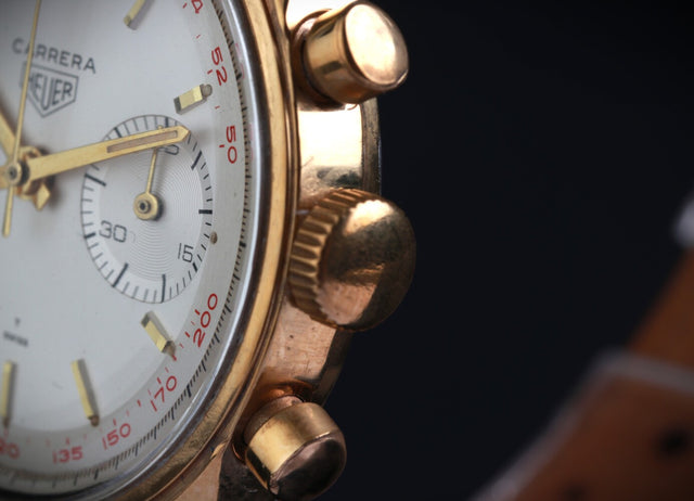 Heuer Carrera Gold 3647 T 1967
