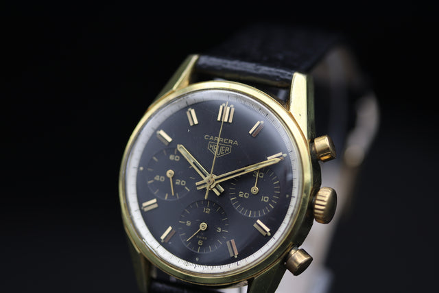 Heuer - Carrera 12 Gold 2448N