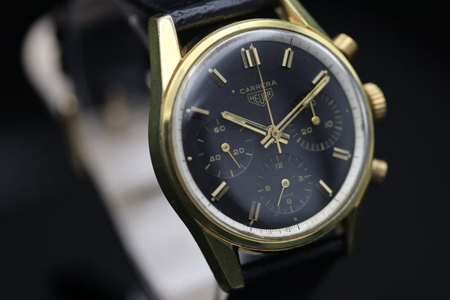 Heuer - Carrera 12 Gold 2448N