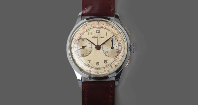 Leonidas Chronograph Jumbo 1950s