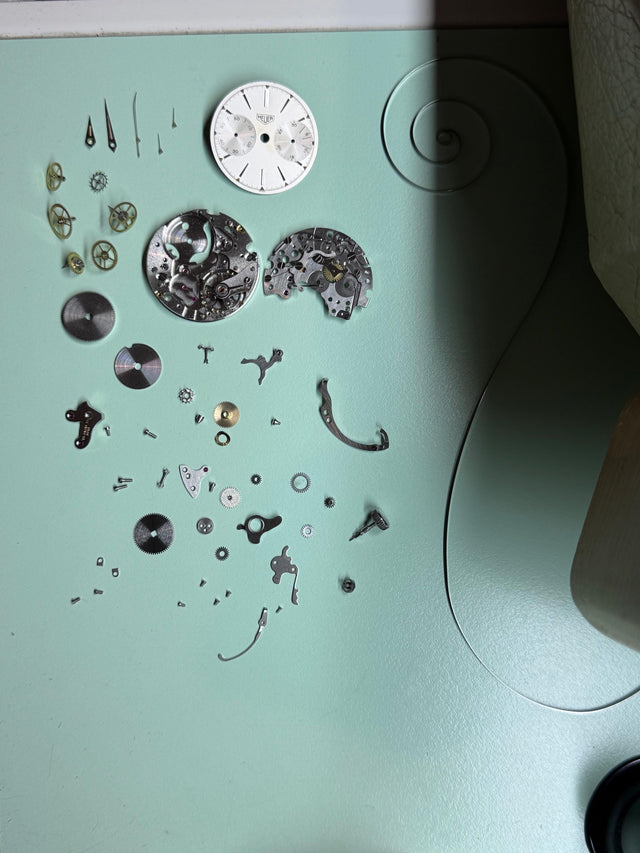 Heuer Pre Carrera Big Eyes 3641 MINT 1962