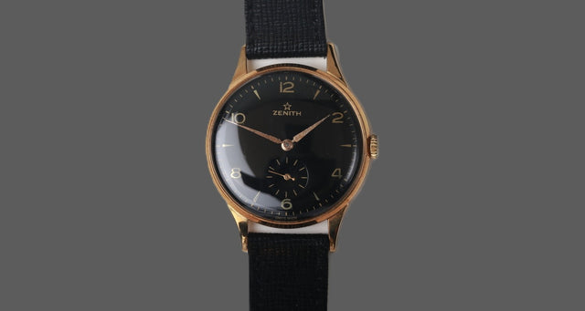 Zenith Dresswatch 18K RG 1950s