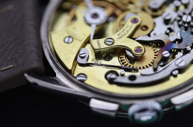 Universal Geneve - Tri Compax Vollkalender 1950s