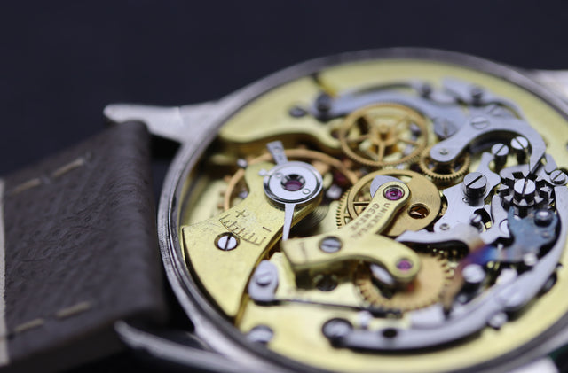 Universal Geneve - Tri Compax Vollkalender 1950s