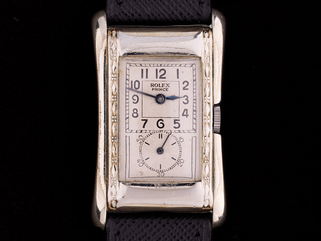 Rolex Prince Chronometer Box Stahl 1930s
