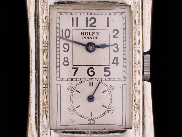 Rolex Prince Chronometer Box Stahl 1930s