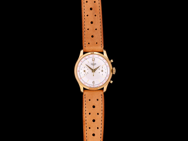 Heuer Pre Carrera Vergoldet 405T 1961