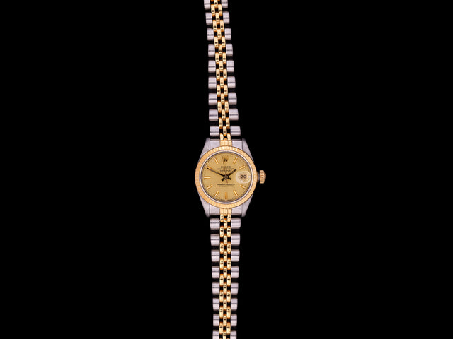 Rolex Datejust Lady 26 Bicolor Papiere 1986