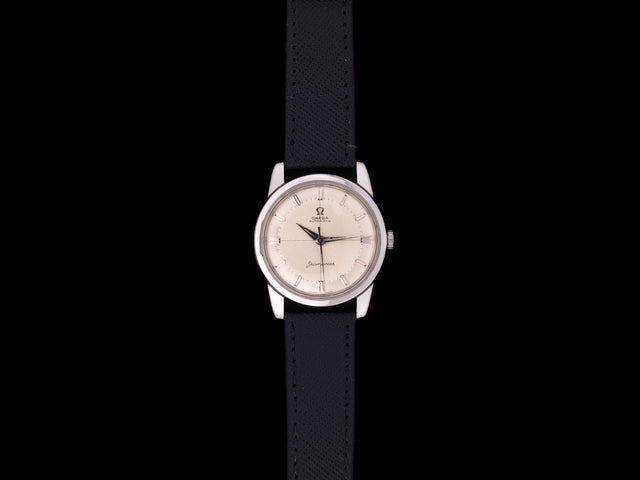 Omega Seamaster Pie Pan Silber 1960s