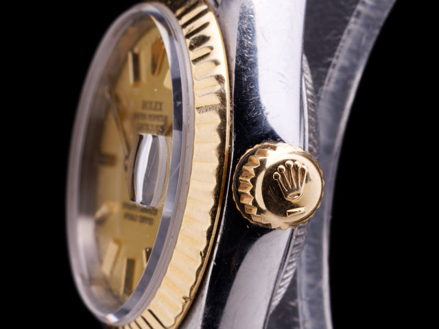 Rolex Datejust Lady 26 Bicolor Papiere 1986