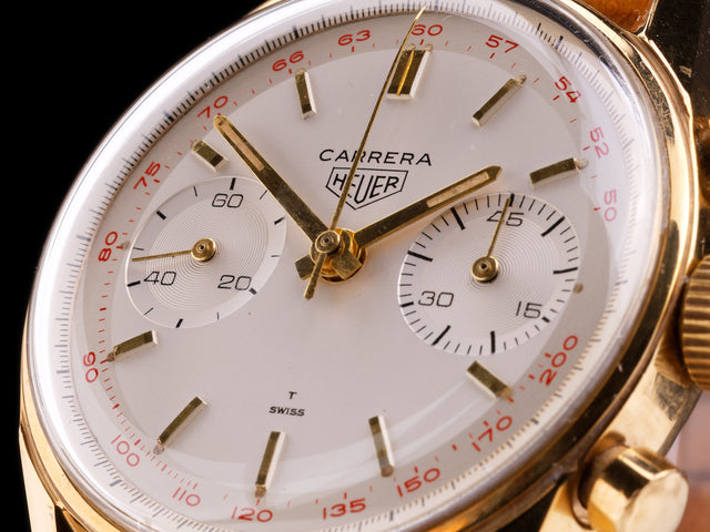 Heuer Carrera Vergoldet 3647 T 1967