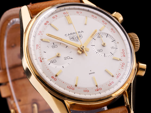 Heuer Carrera Vergoldet 3647 T 1967