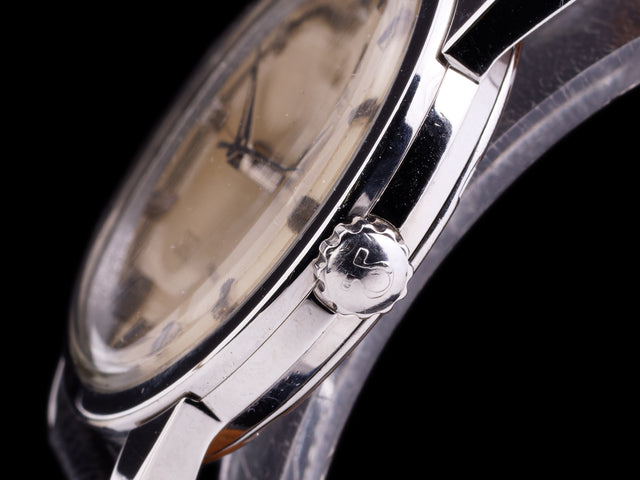 Omega Seamaster Pie Pan Silber 1960s