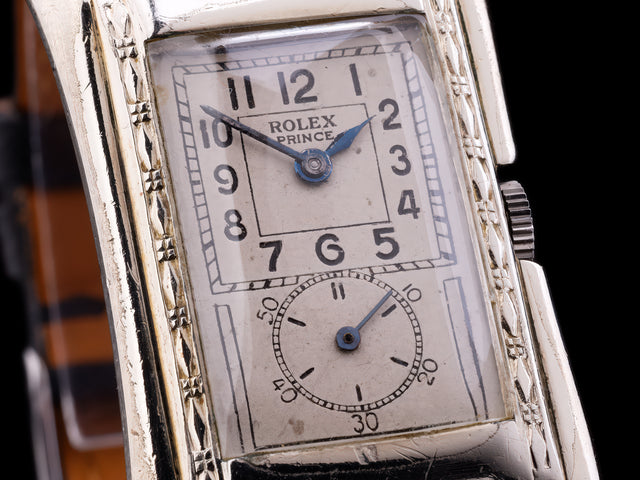 Rolex Prince Chronometer Box Stahl 1930s