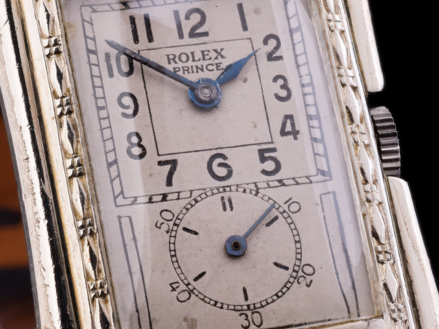Rolex Prince Chronometer Box Stahl 1930s