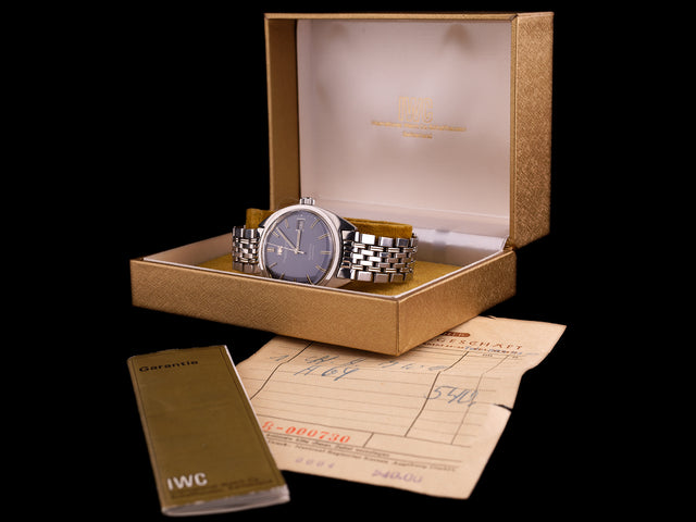 IWC Yacht Club Blau MINT Fullset 1970