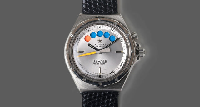 Aquastar Regate Geneve Newport Sailing 1970er