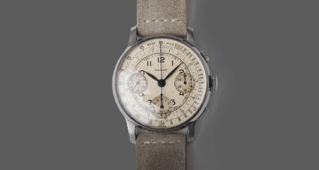 Gallet - Multichron 12 Vintage Chronograph 1940s