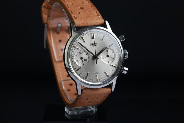 Heuer Pre-Carrera Silver 7721 S 1968
