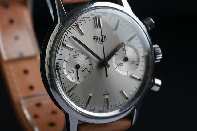 Heuer Pre-Carrera Silver 7721 S 1968