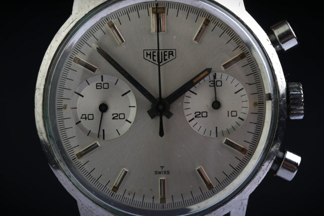 Heuer Pre-Carrera Silver 7721 S 1968