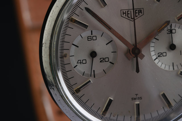 Heuer Pre-Carrera Silver 7721 S 1968