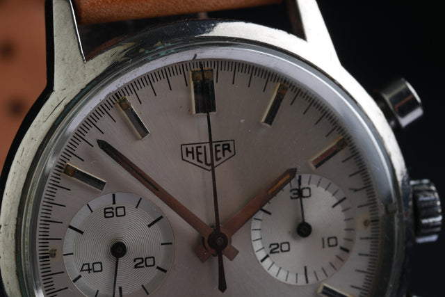 Heuer Pre-Carrera Silver 7721 S 1968
