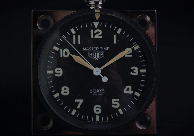 Heuer Master Timer Dashboard MINT 1965